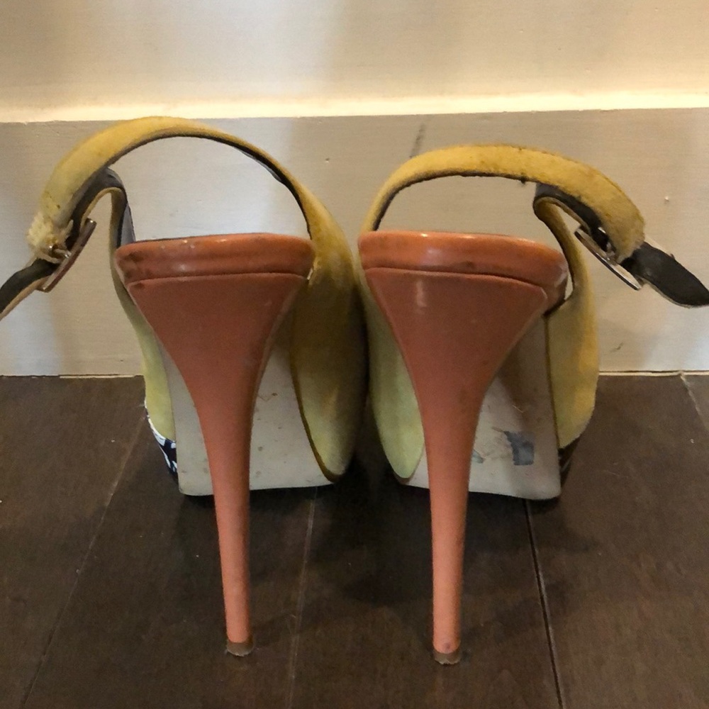 ALDO leather and Suede multi color shoe - Picture 6 of 7